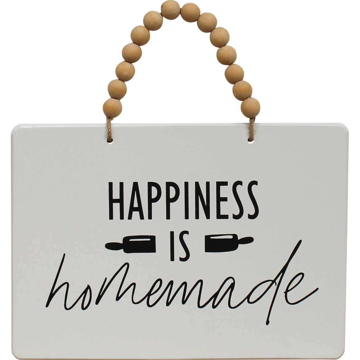 Sign Happiness Is Homemade