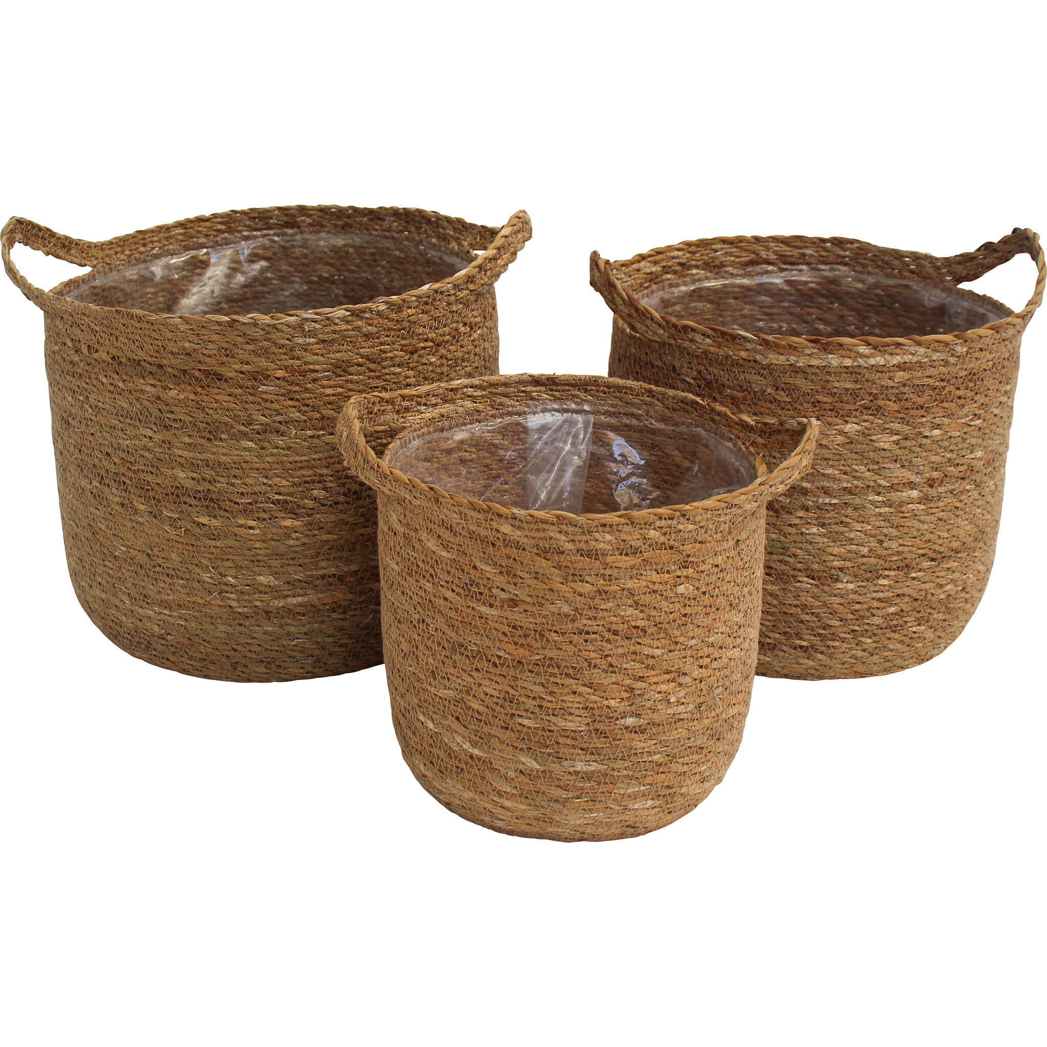 Basket Handle Storage/Planter 