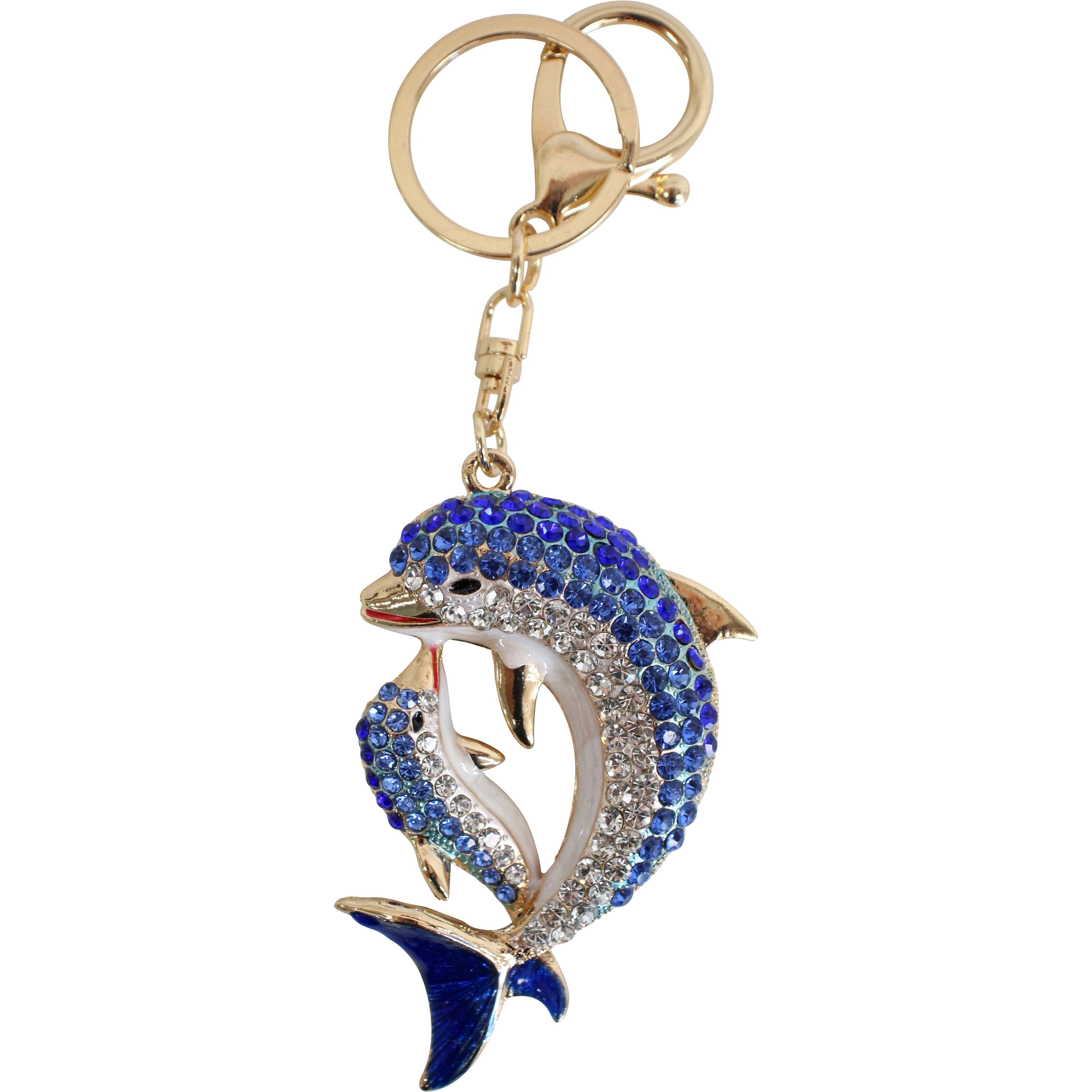 Keyring Dolphin Pair