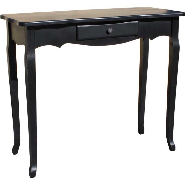 Noir 1 Drawer Console