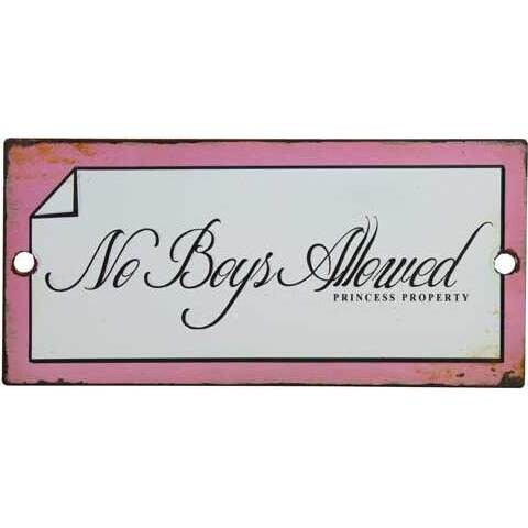 Sign No Boys