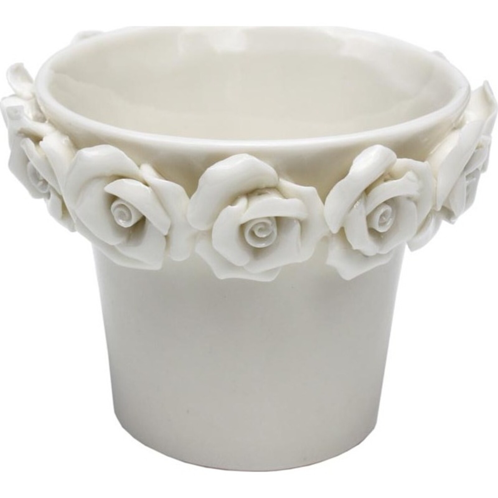 Petite Pot - White Rose