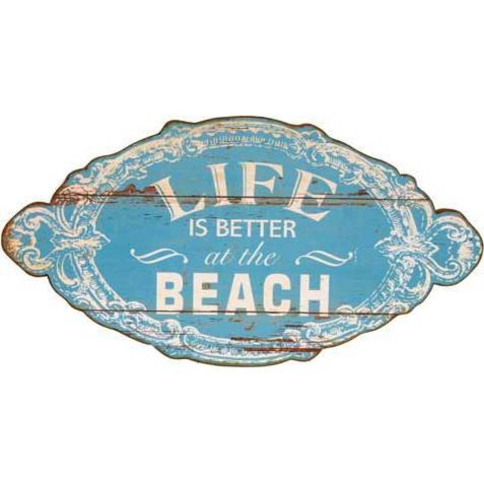 Sign Beach Life