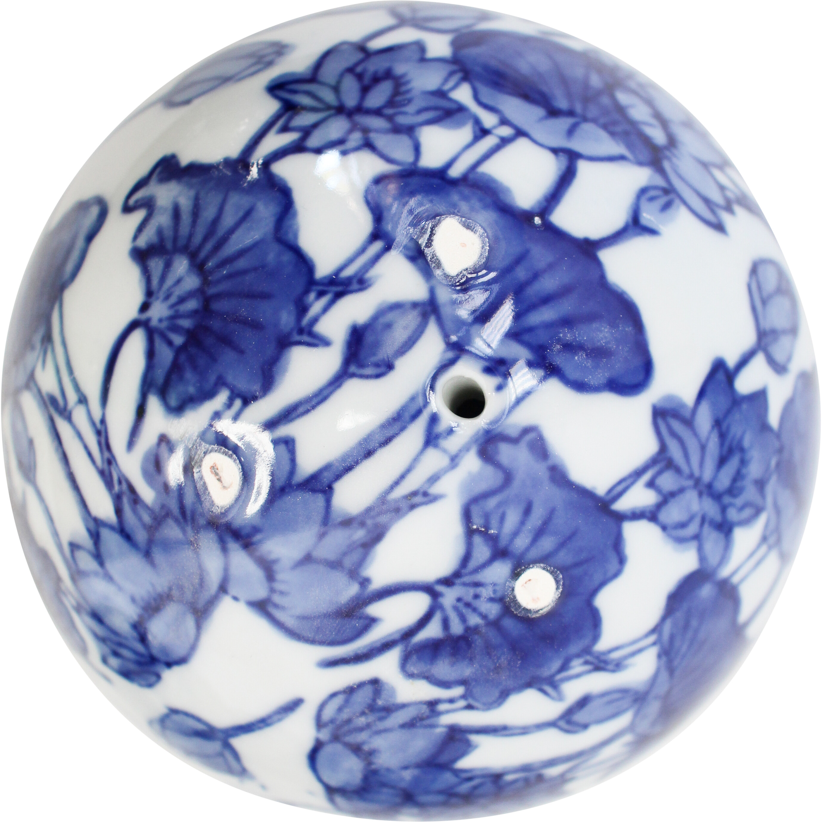 Porcelain Balls 4 inch  S/4 Mixed