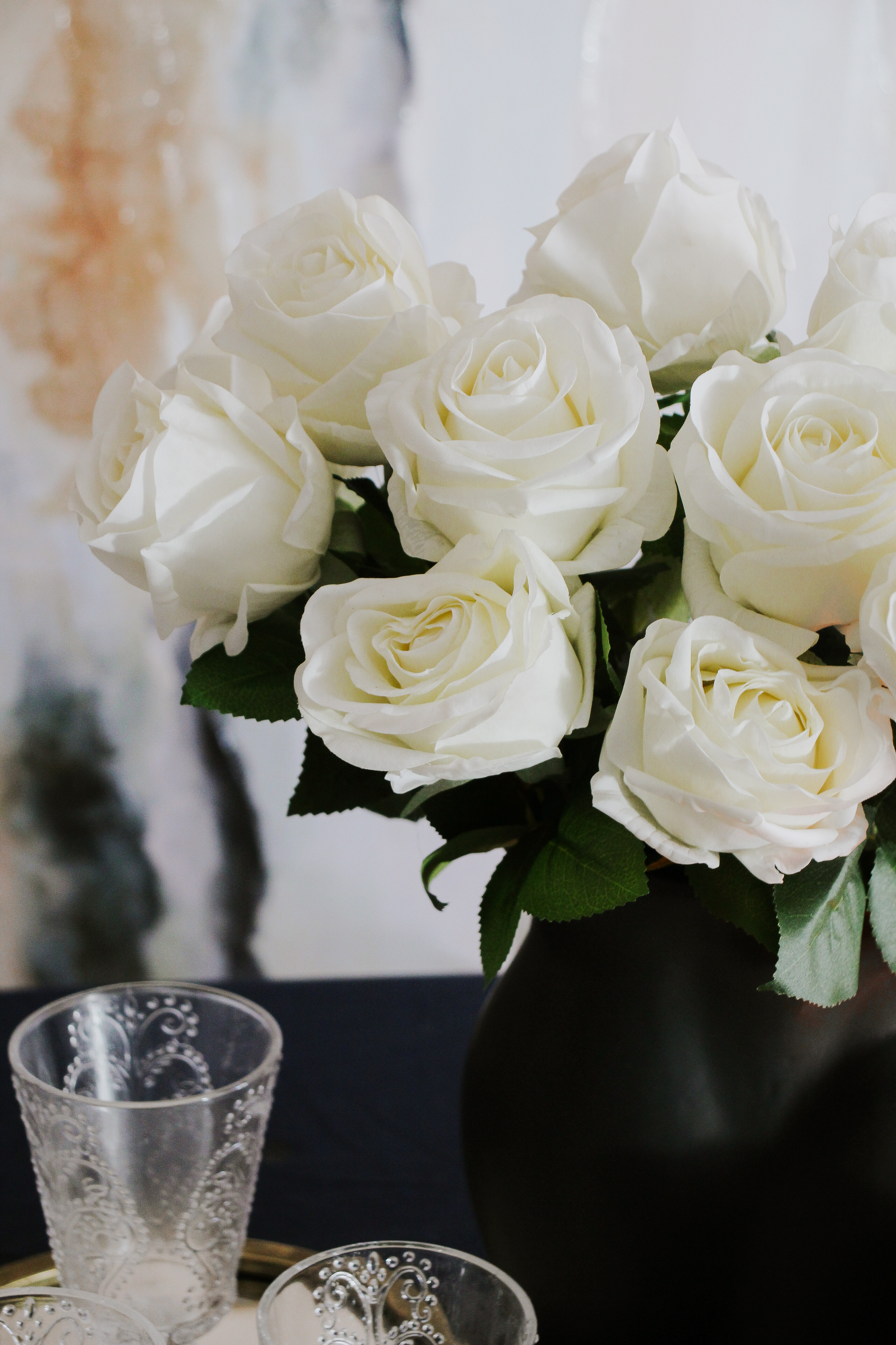 Long Stem Rose White