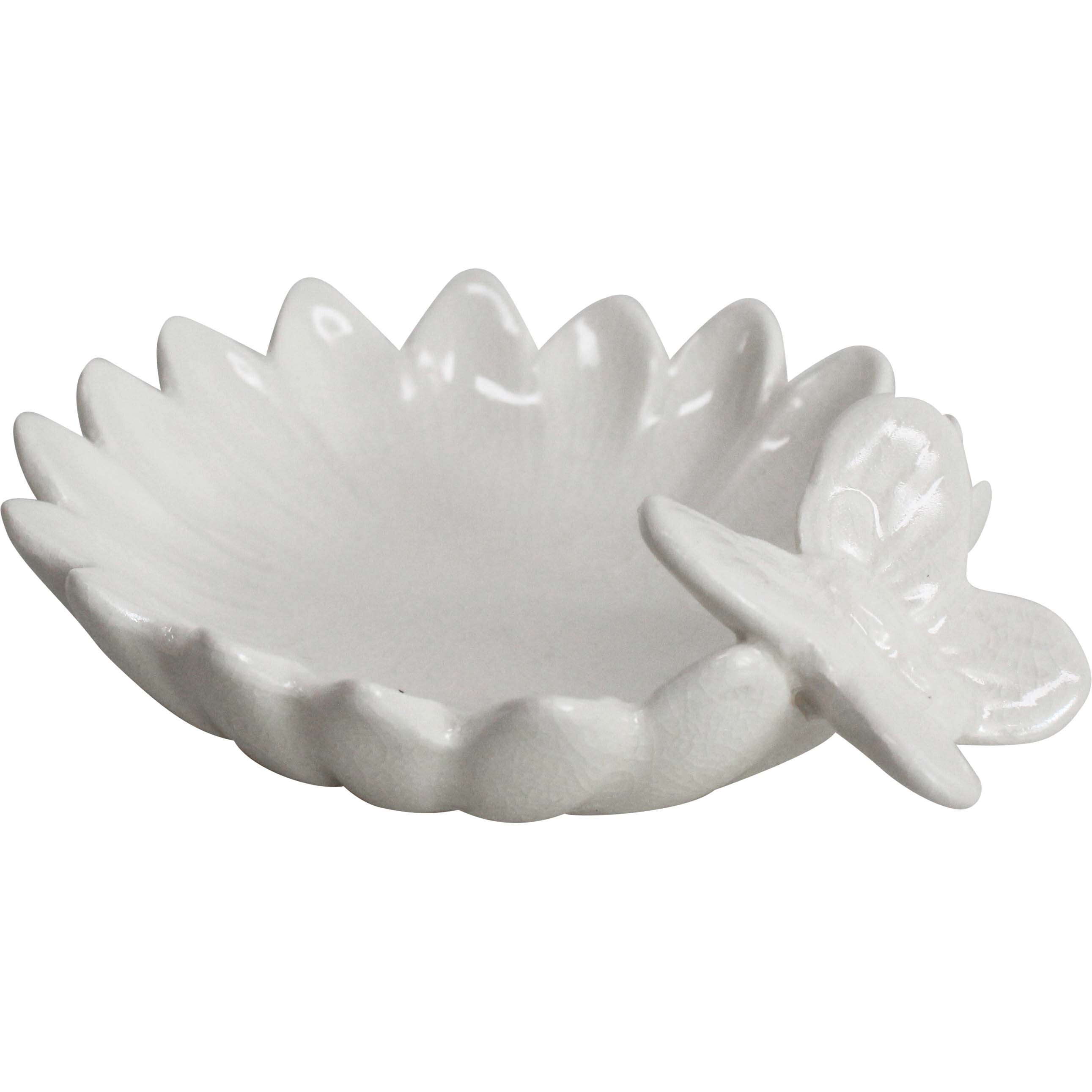 Daisy Plate White