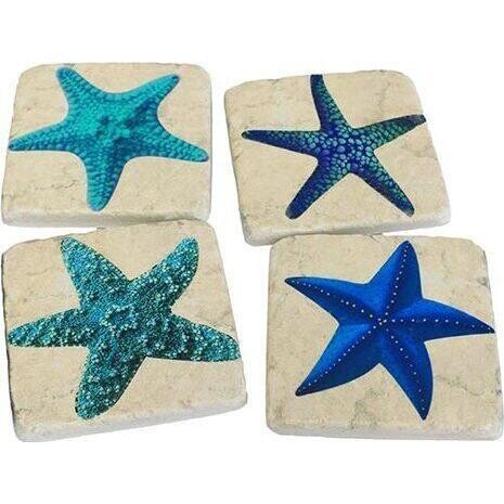 Coasters Blue Starfish