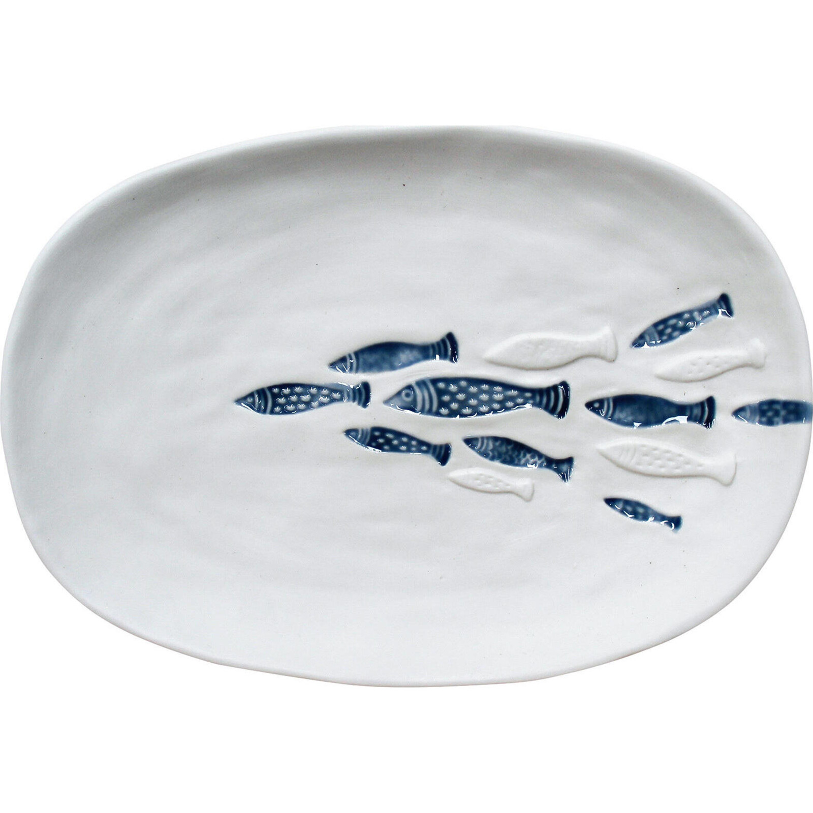 Plate Fish School