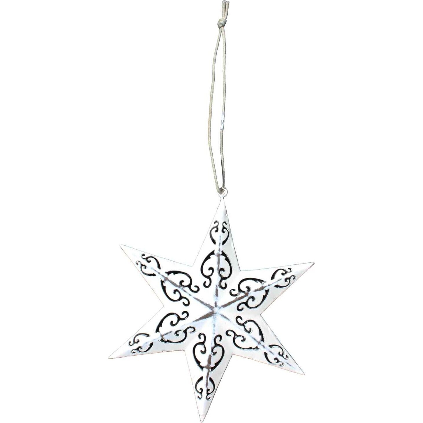 Metal Pointy Star Hanger