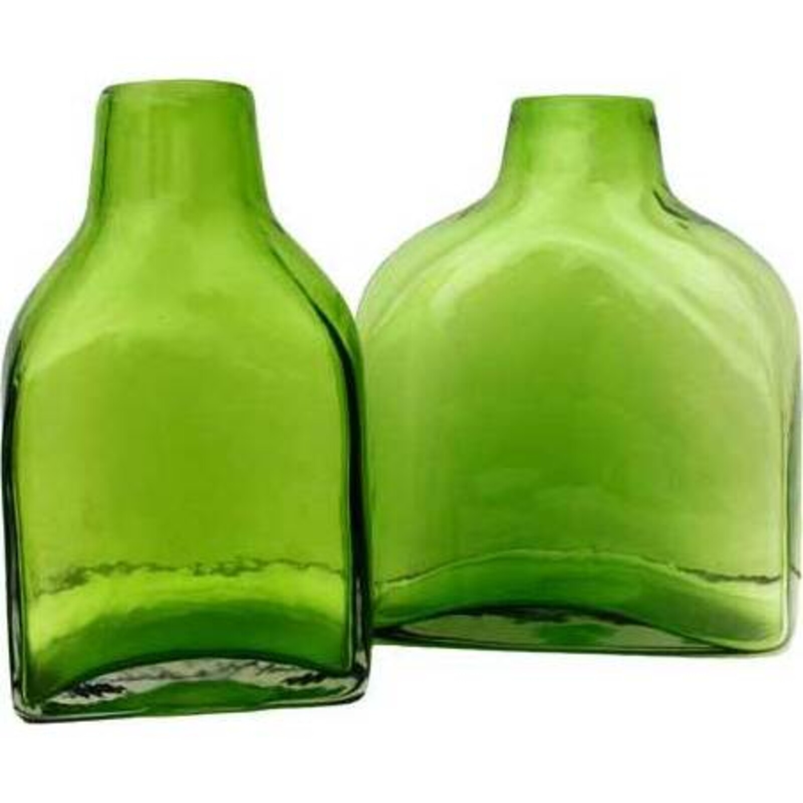 Glass Vase - Bahus Green 