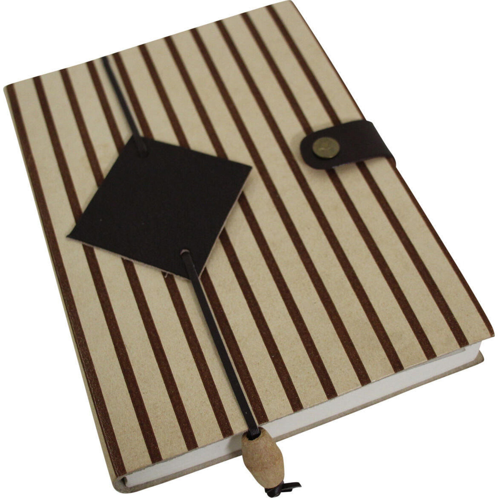 Leather N/Book Stripe