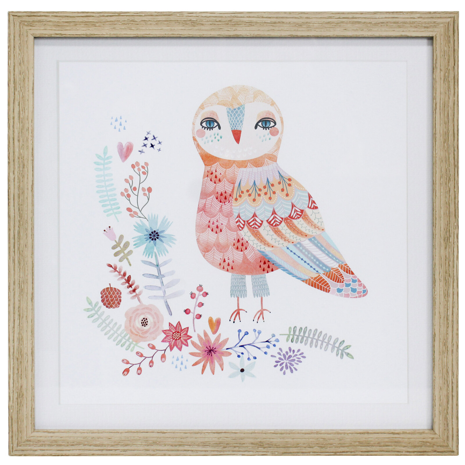 Framed Print Owl 1