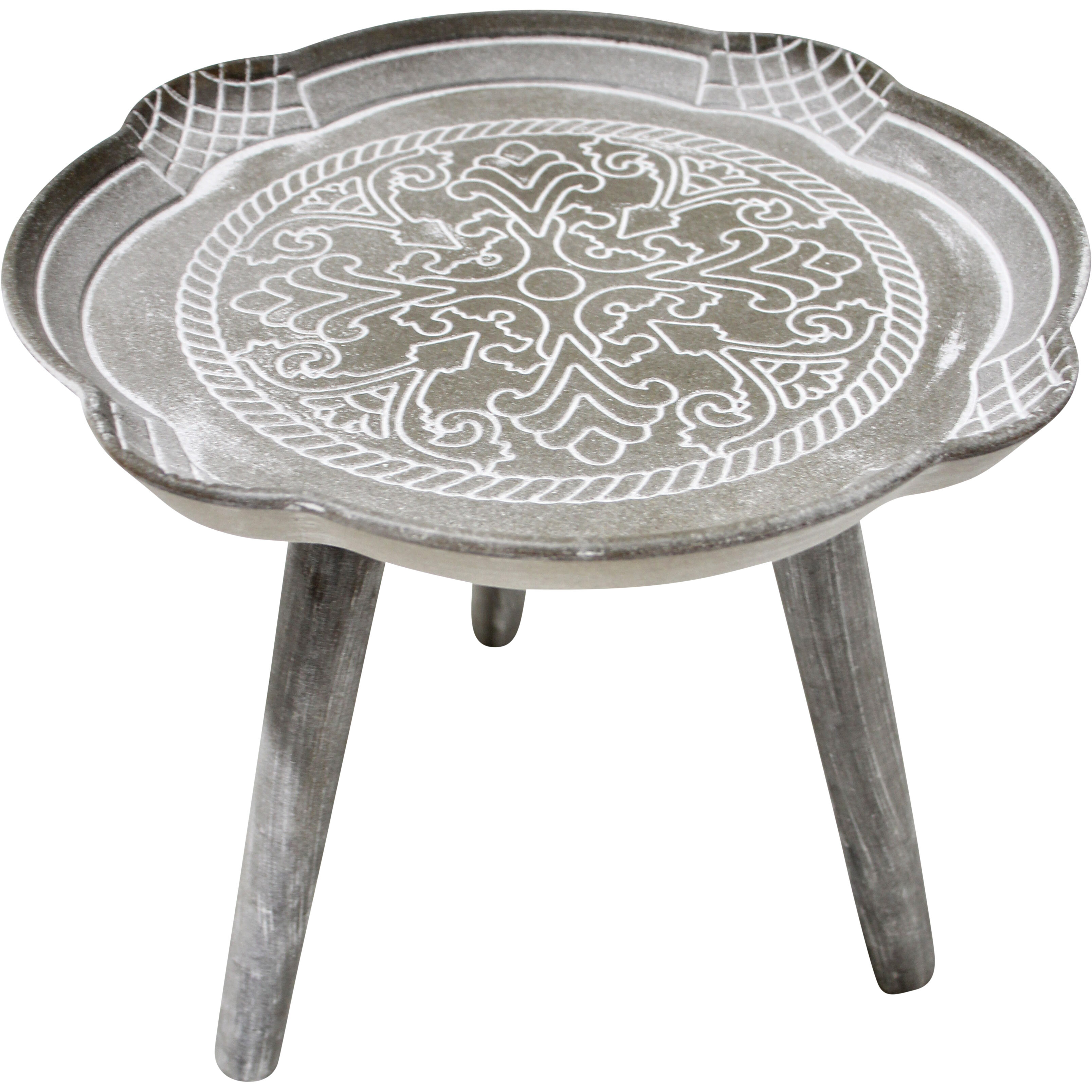 Table Baroque Grey Med