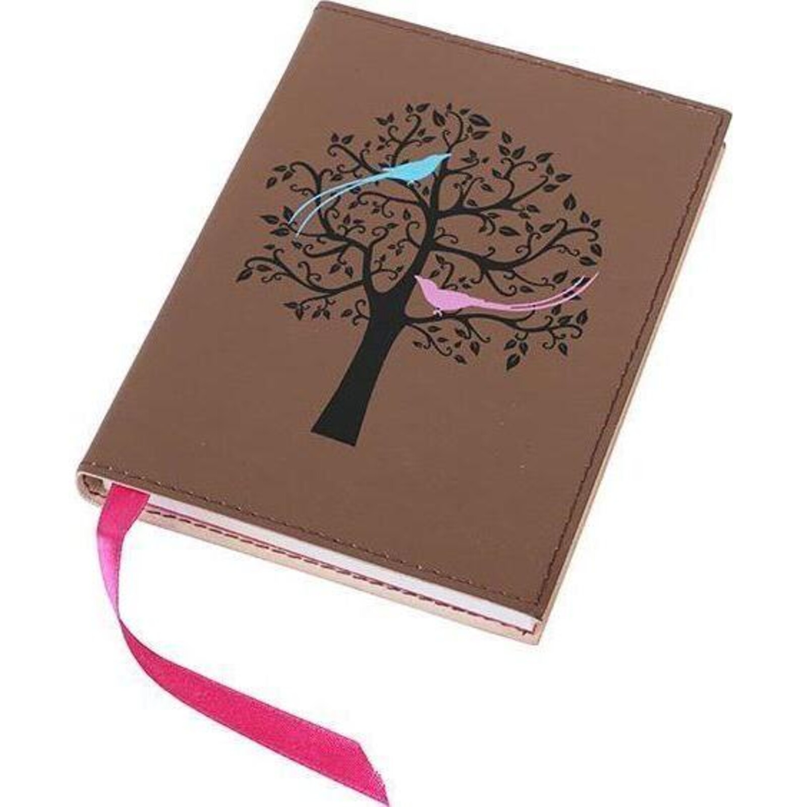 Leather Notebook Pajaro Tree