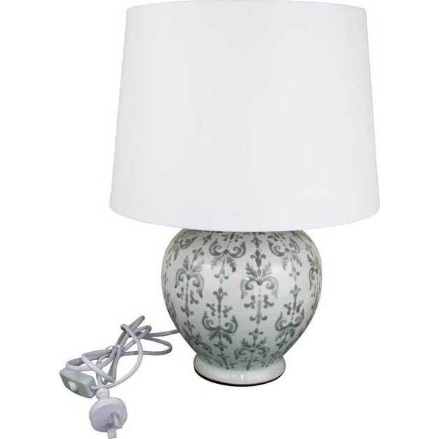 Lamp Grey De Lys