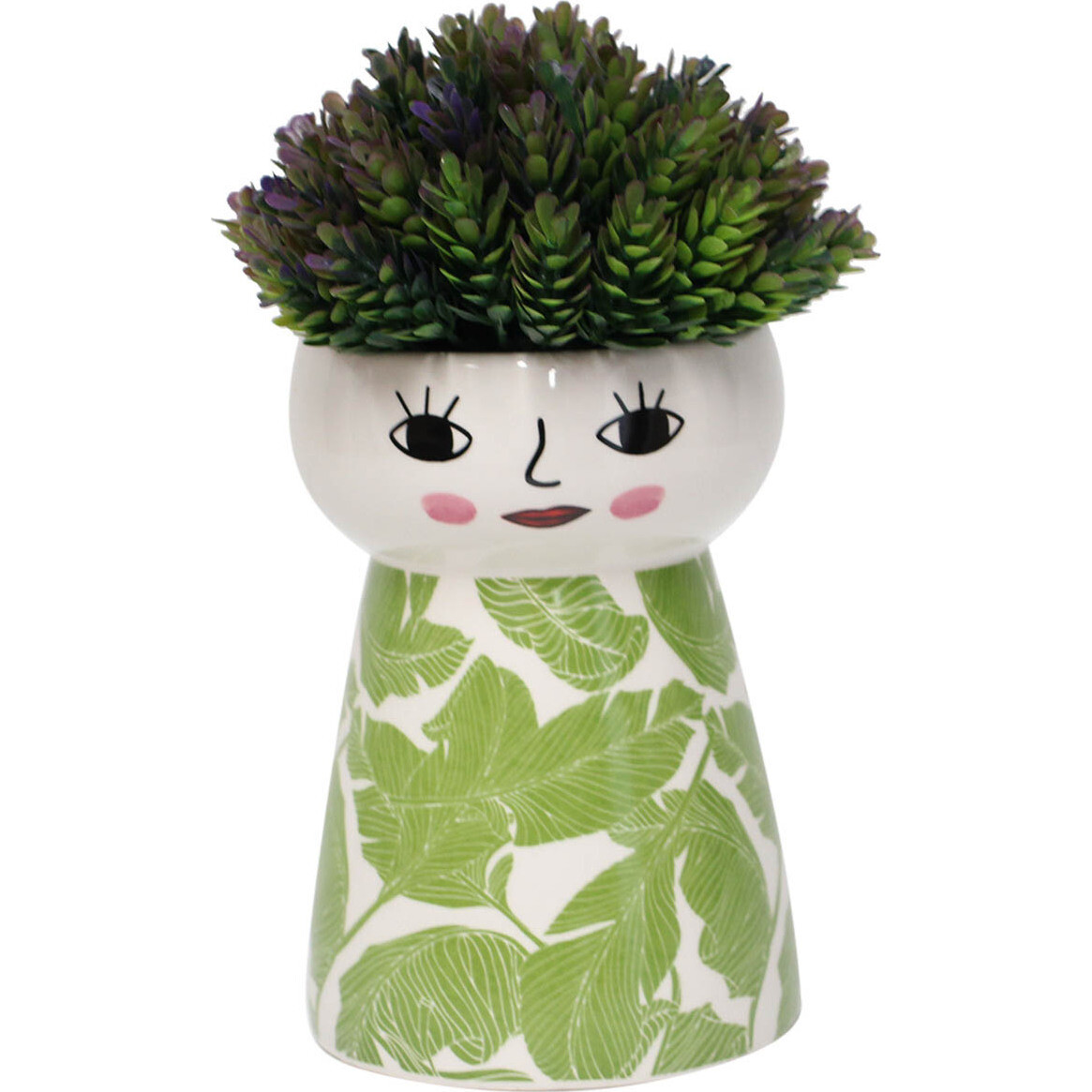 Ceramic Doll Vase Tropic