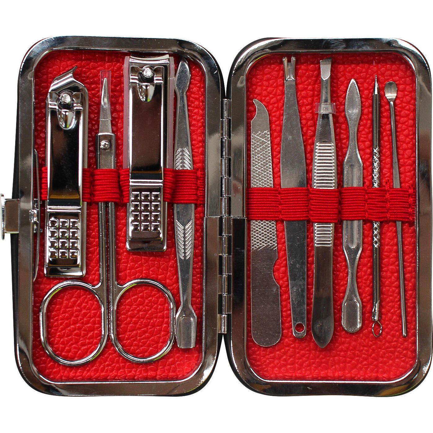 Manicure Set Black Zip