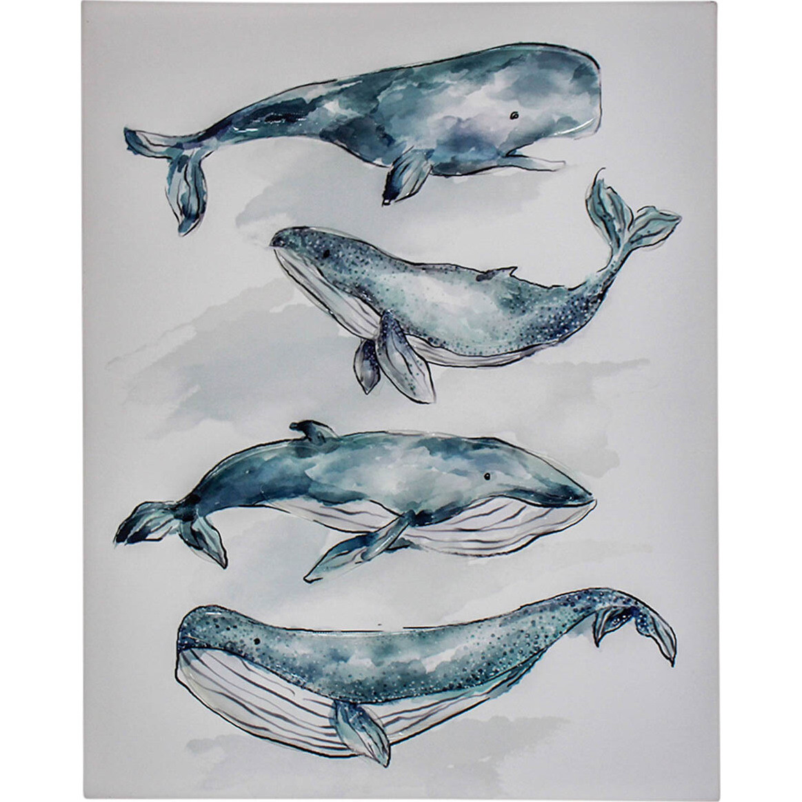 Canvas Whales