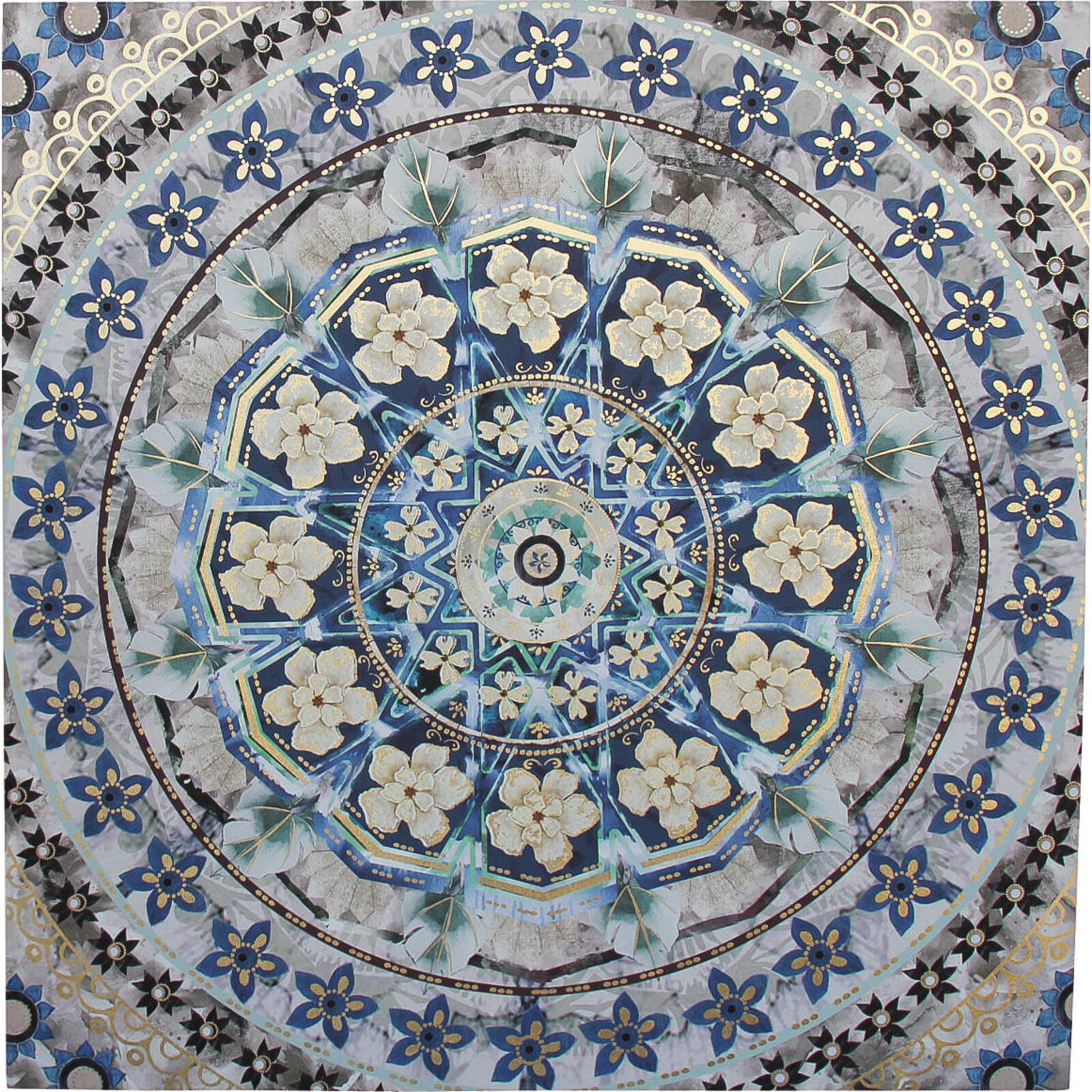 Canvas Floral Mandala