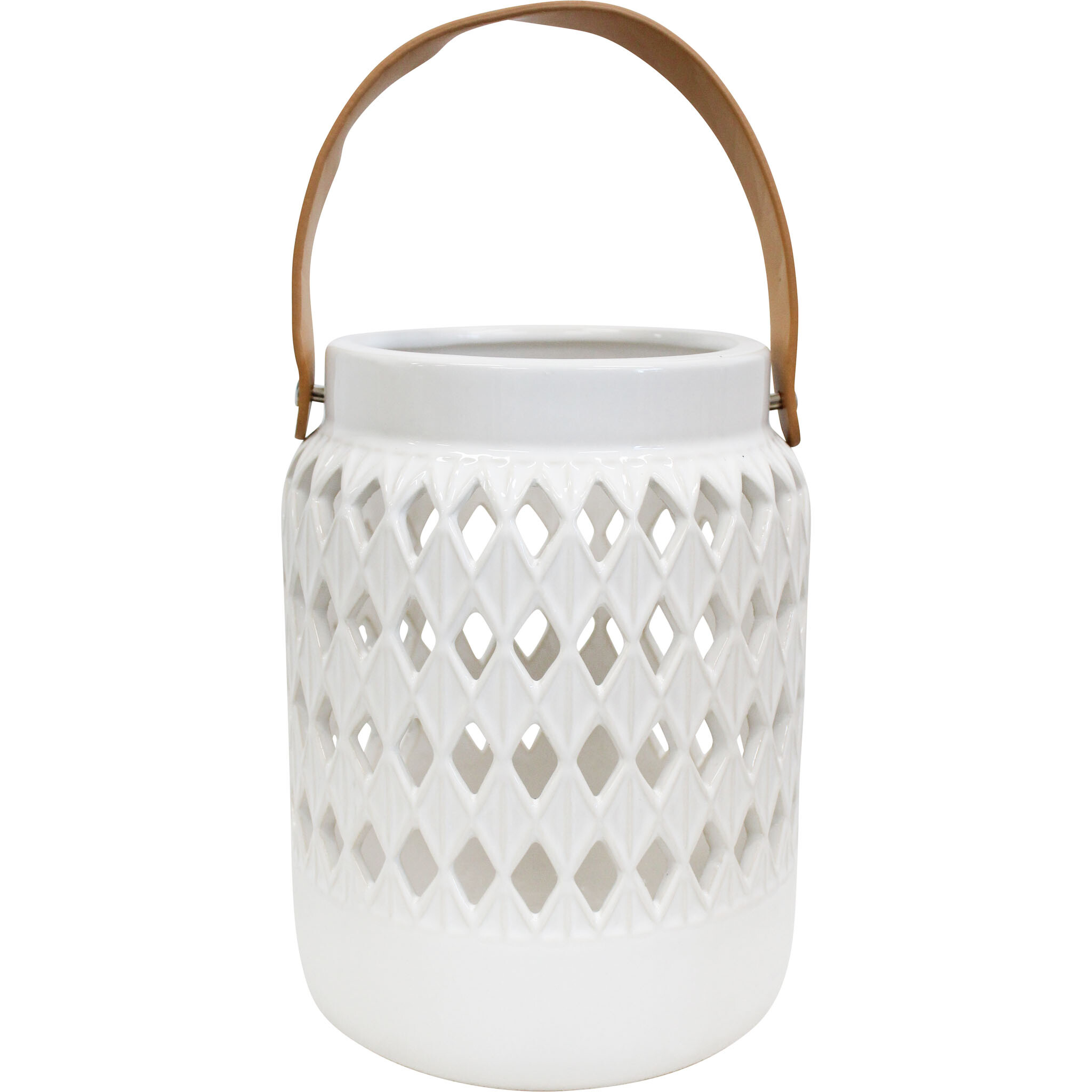 Mediterannean Lantern Ivory