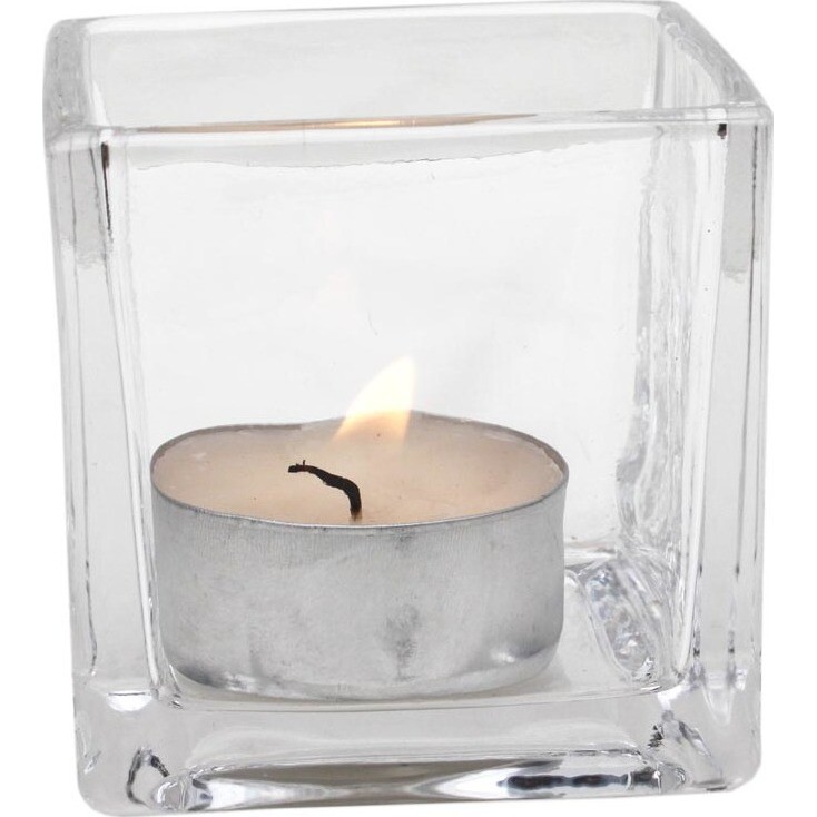 Glass Votive - Square