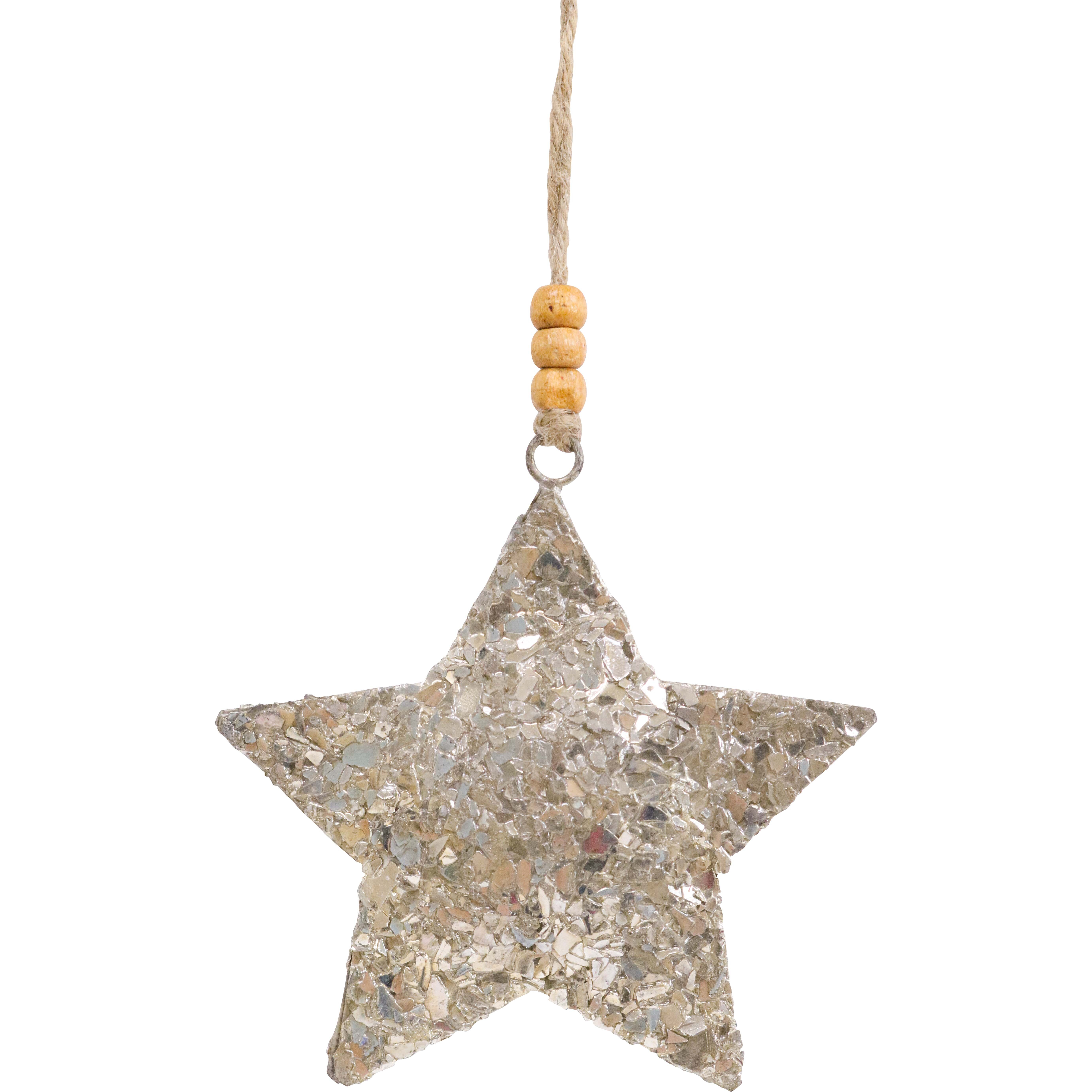 Metal Glitter Star