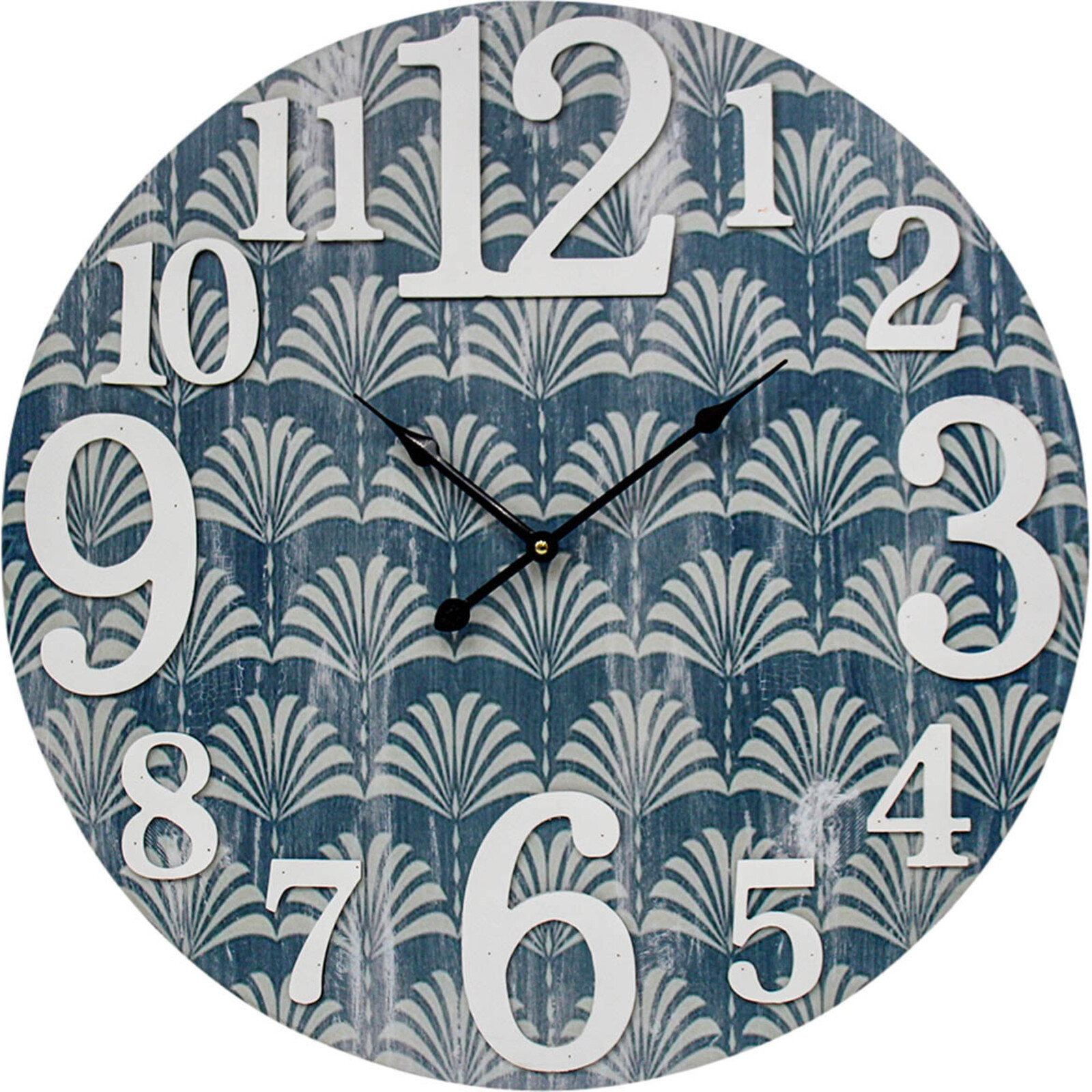 Clock French Palm 58cm