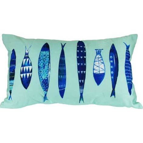 Cushion Muchos Fish Blue