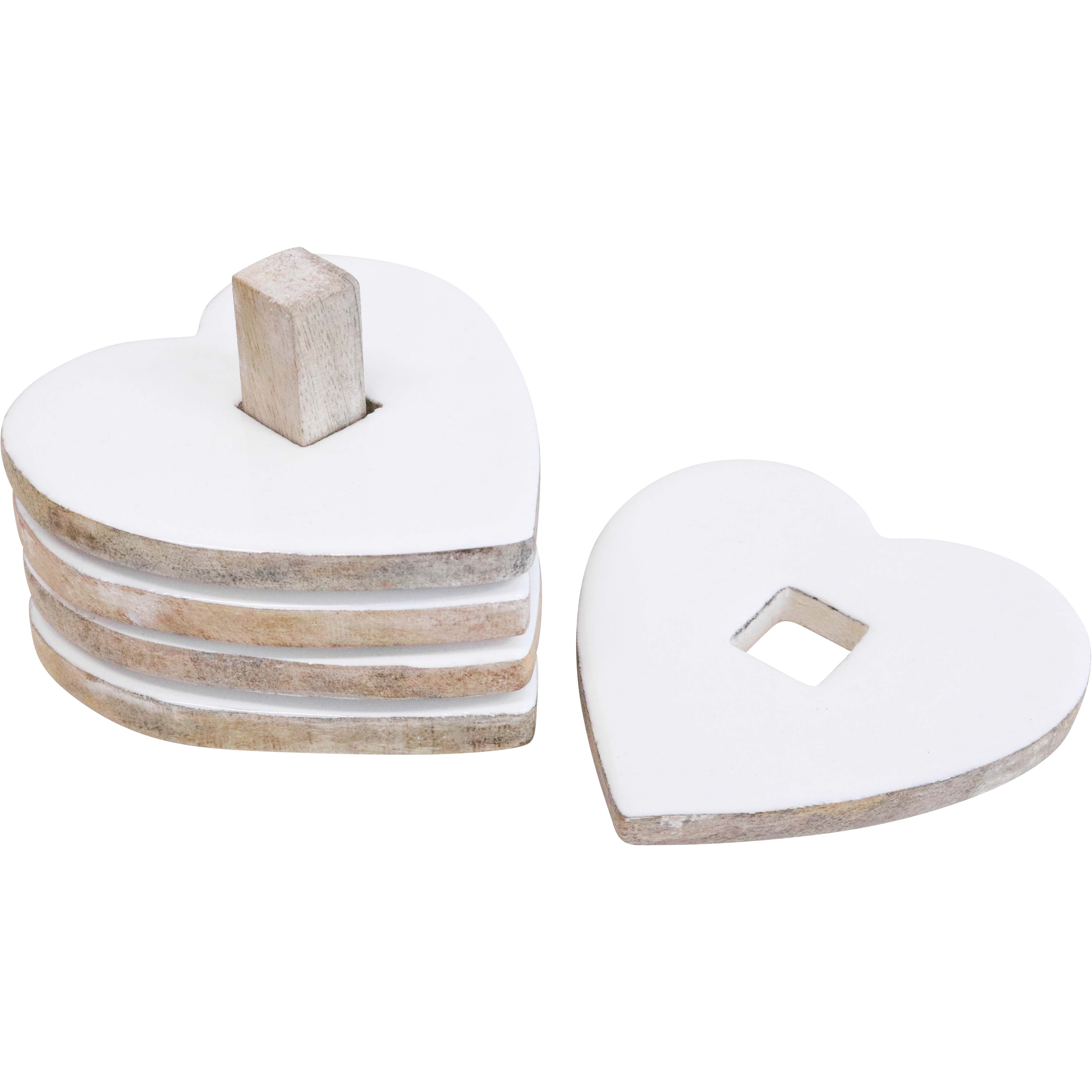 Coasters Set/4 Heart