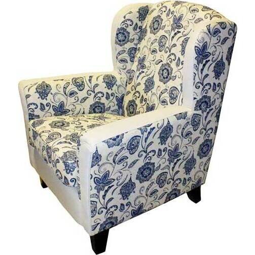 Chair - Floral Blue