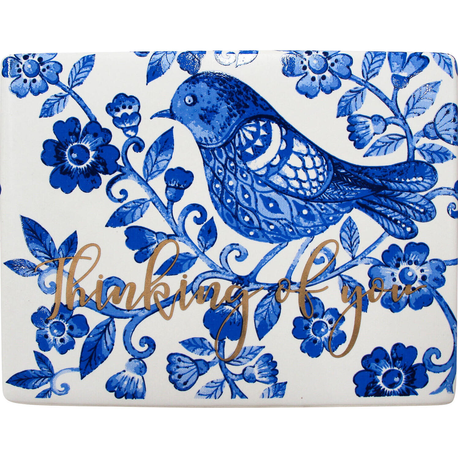 Ceramic Sign Blue Bird