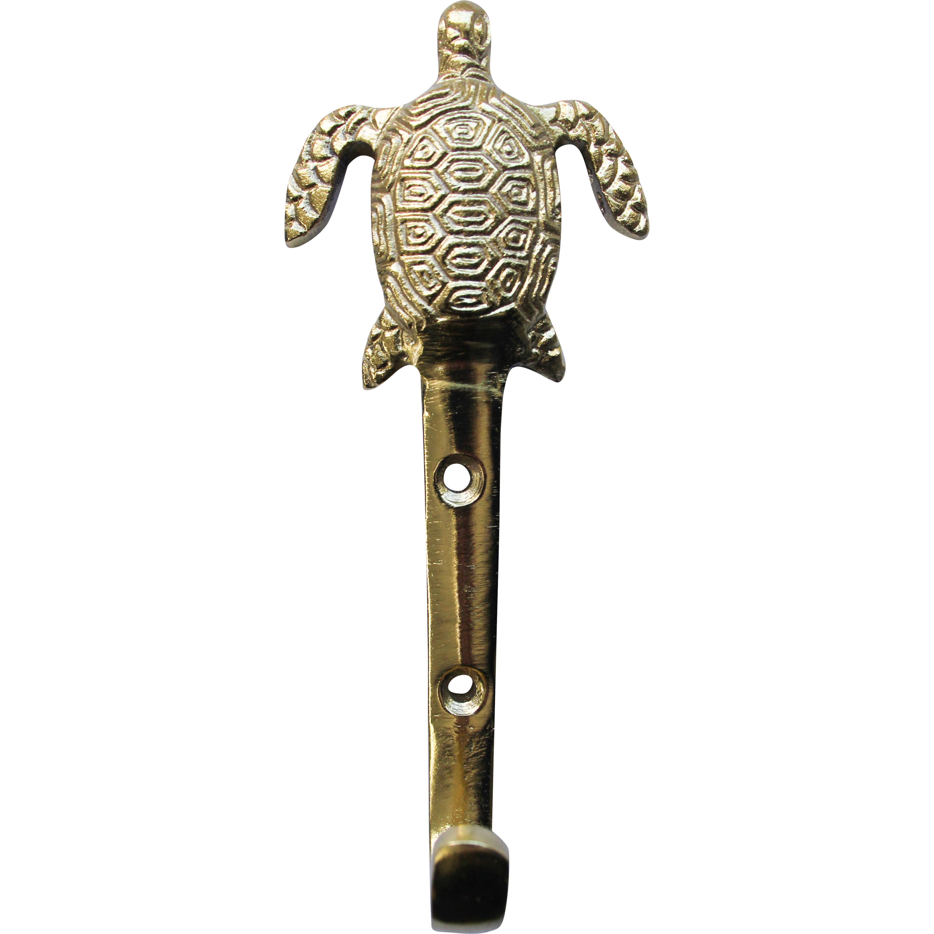 Hook Turtle Brass