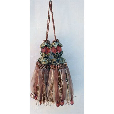 Tassels - Brown/Gold