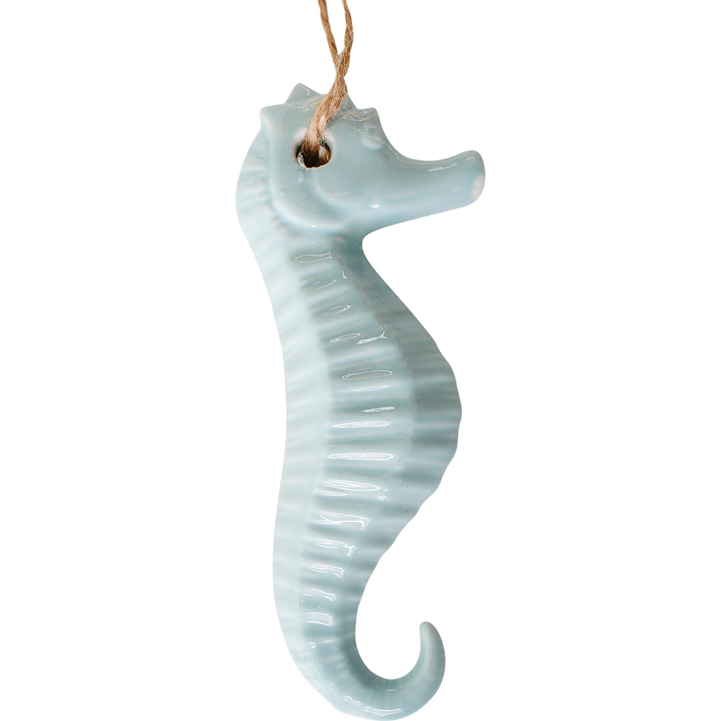 Hanging Seahorse Med Seafoam