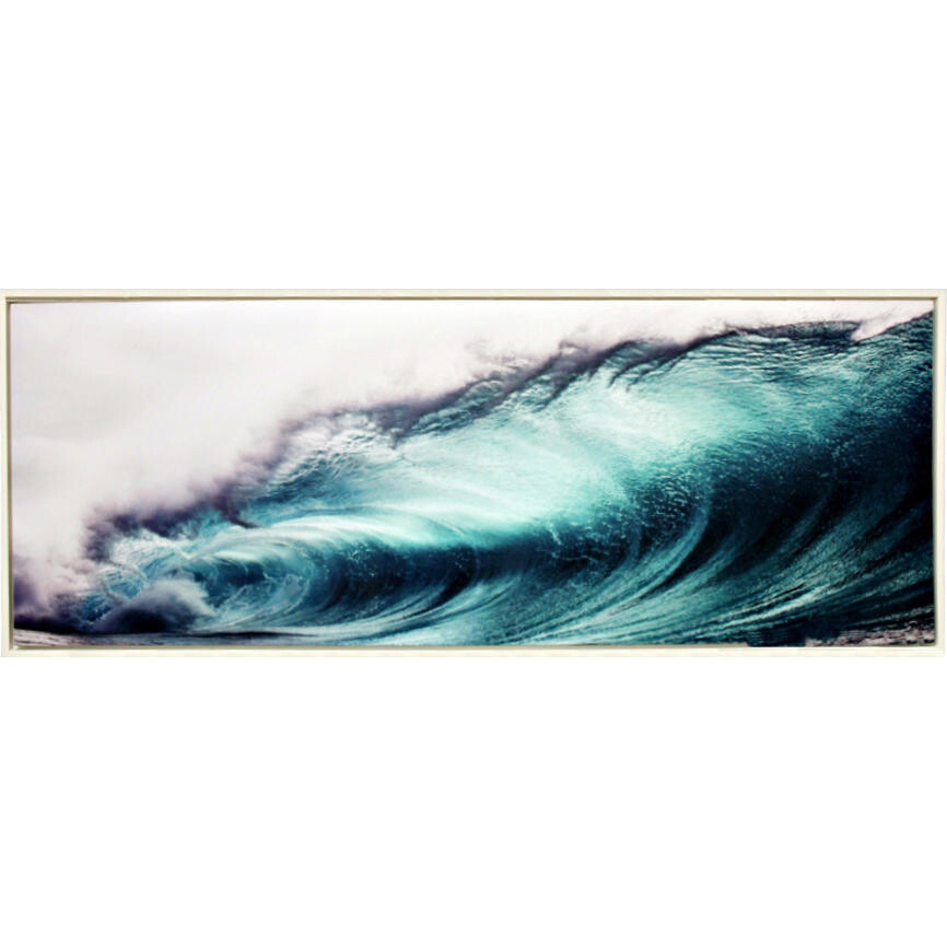 Framed Print Pipeline Wave