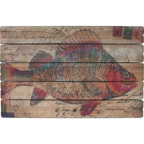 Wall Decor Script Fish