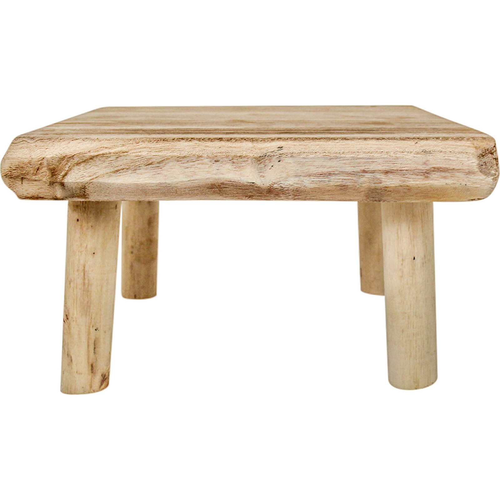 Wood Stand Natural Med