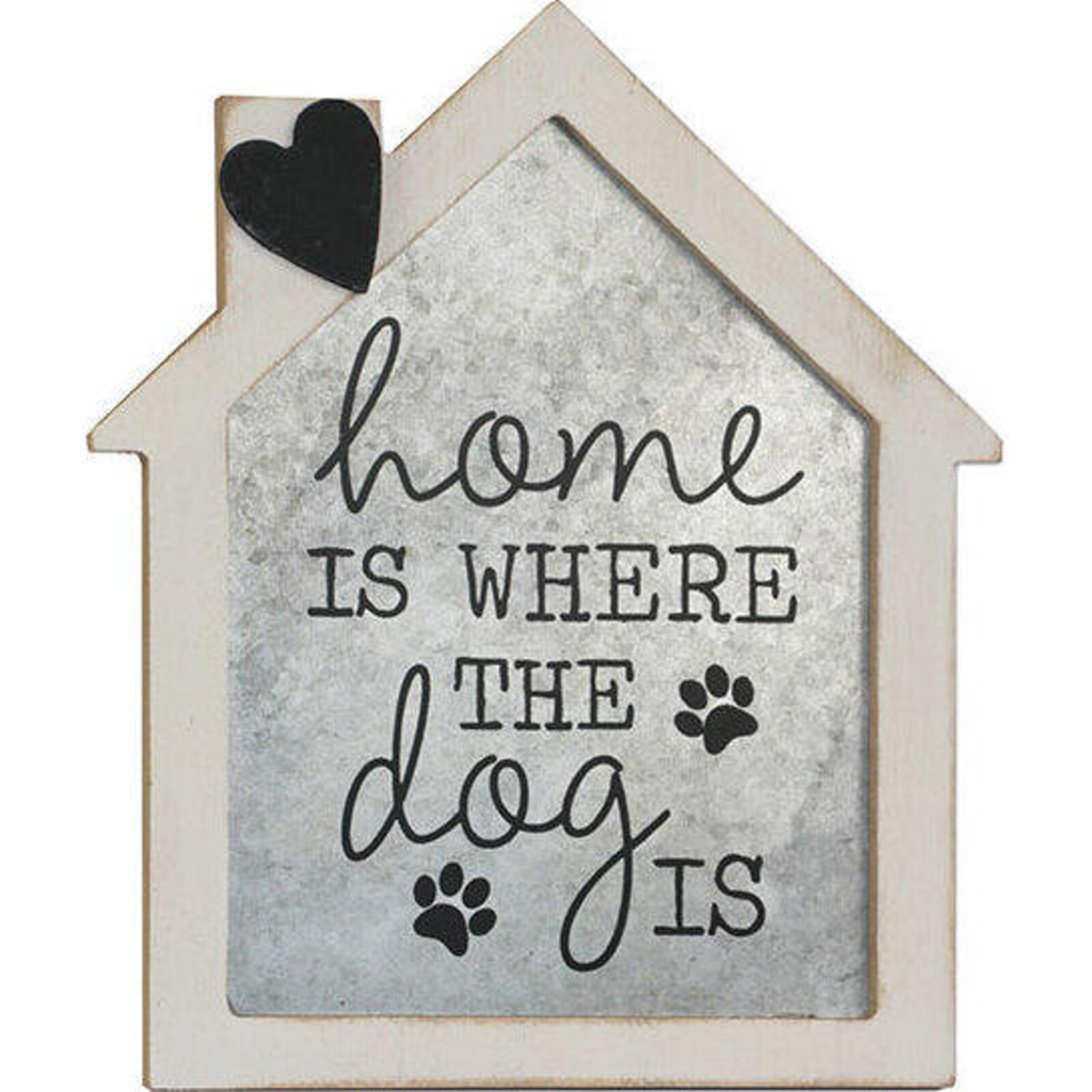 Standing Sign Home Dog