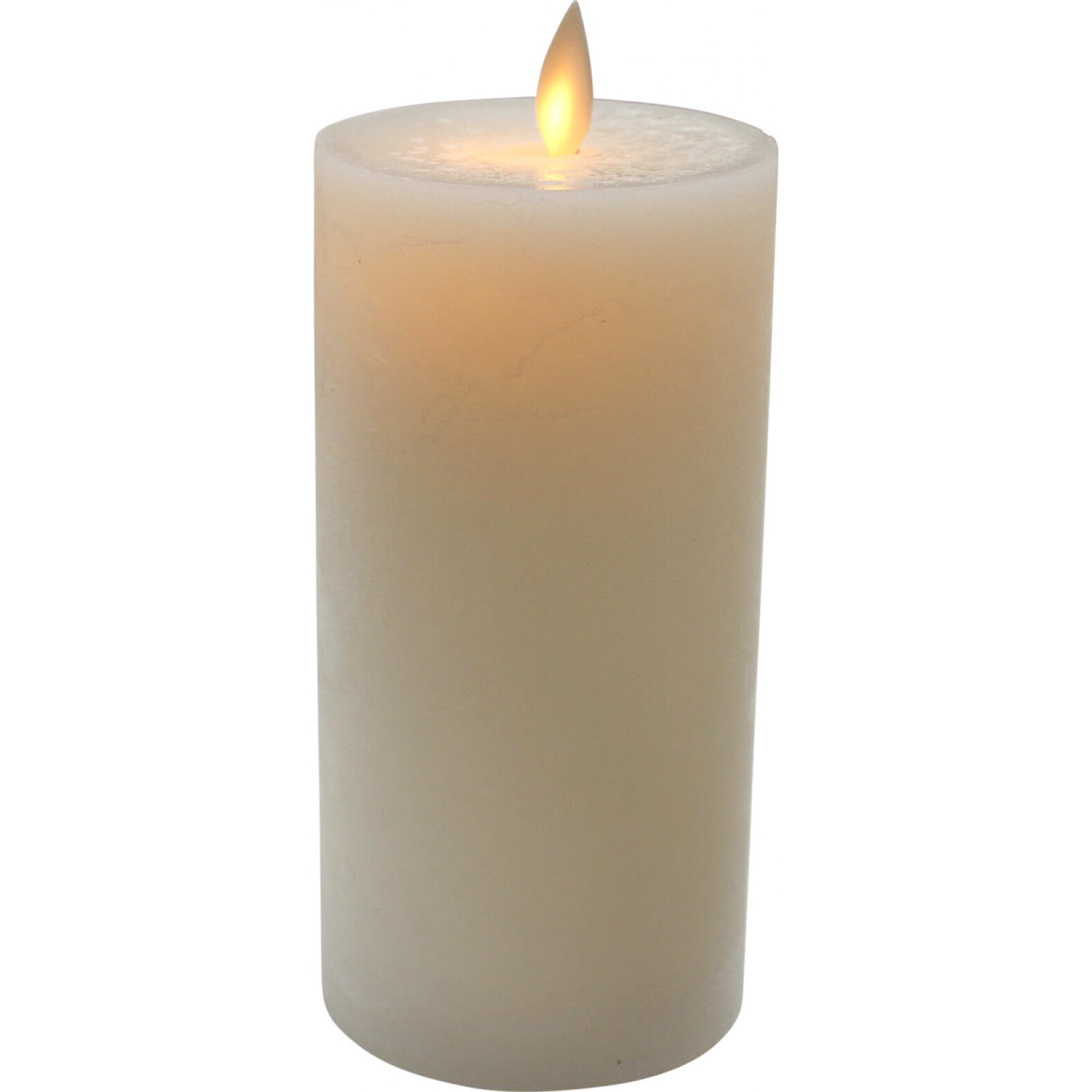 Flameless Candle White Lrg