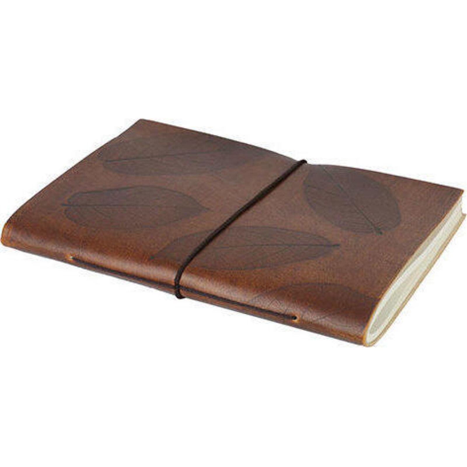 Leather Notebook Leaf Multi
