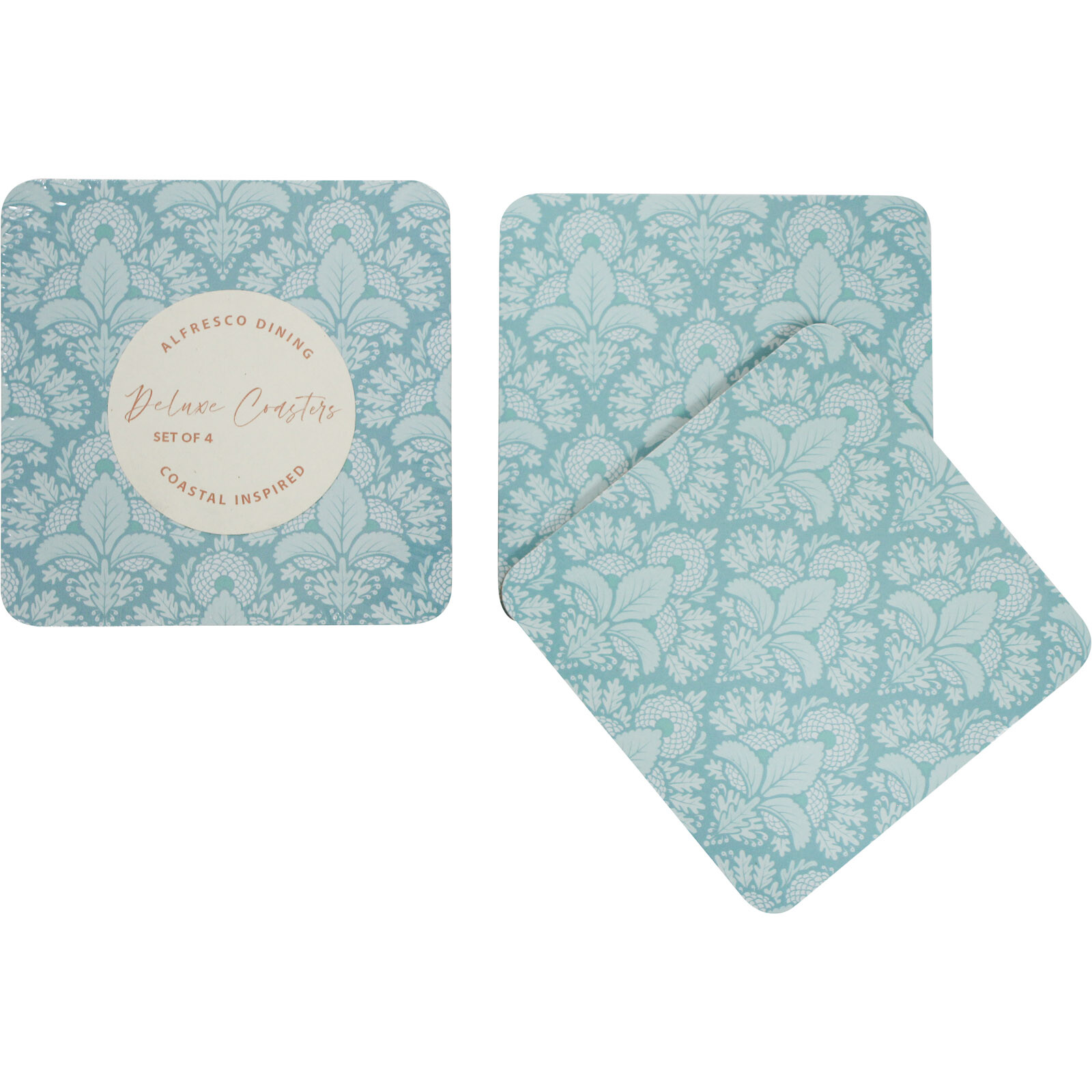 Coasters S/4 Damask