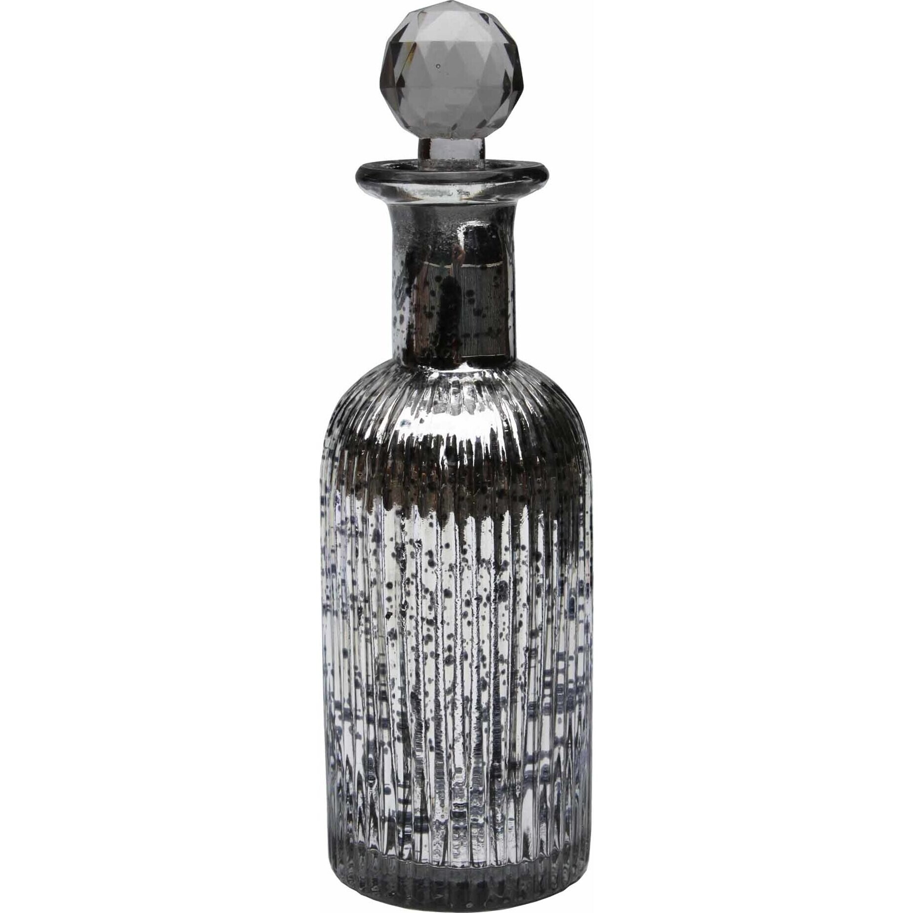 Stoppered Bottle - Costolato Tall