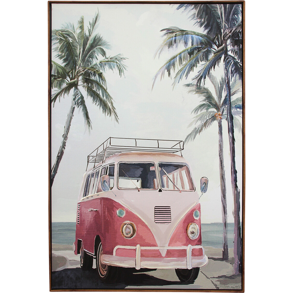 Framed Canvas Combi Pink