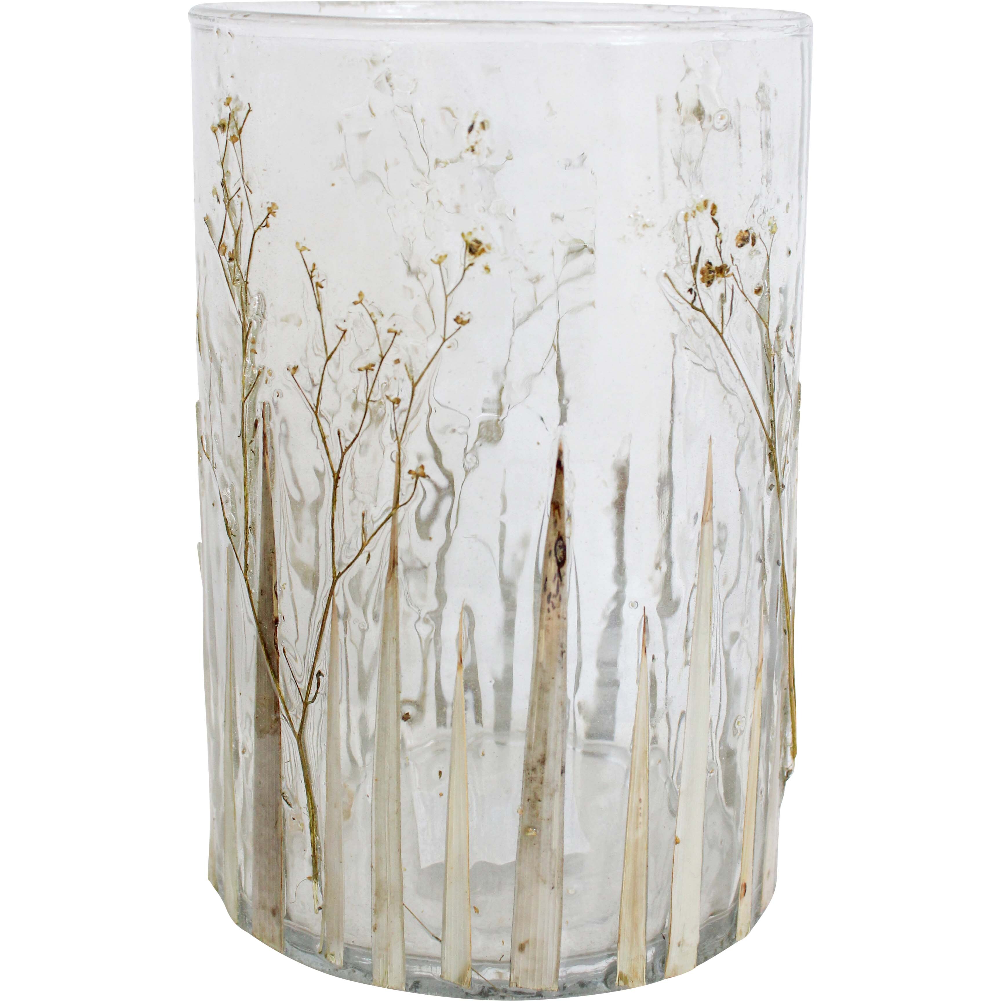 Vase/Candle Holder Meadow Leaves