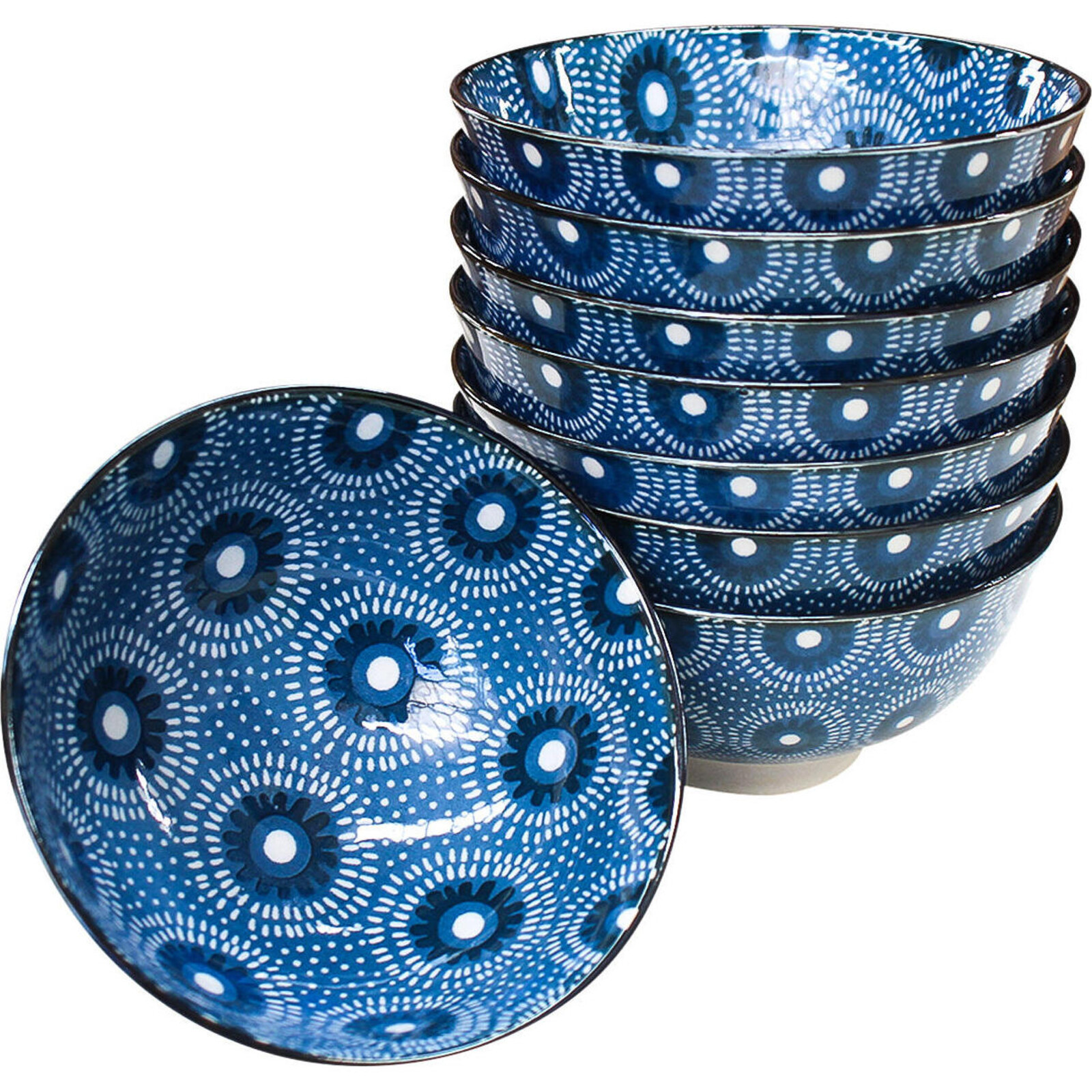 Bowl Blue Shibori