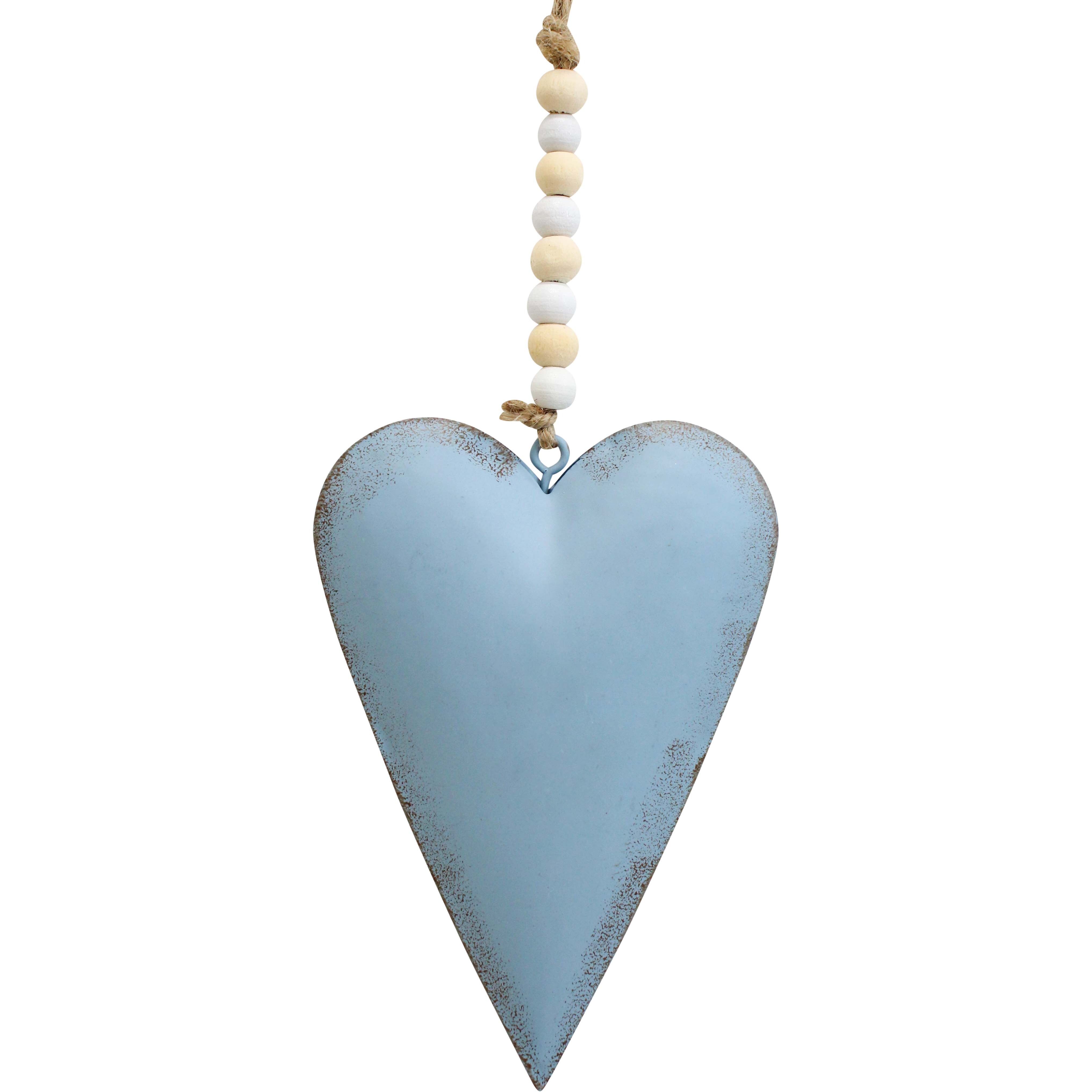 Hanging Heart Blue