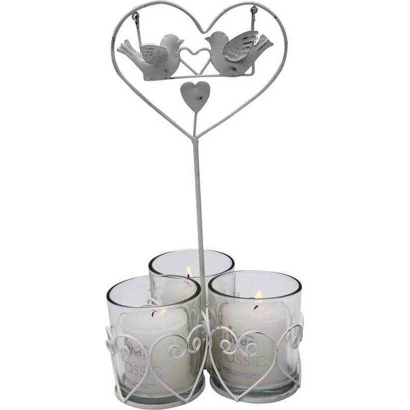 Votives Double Bird