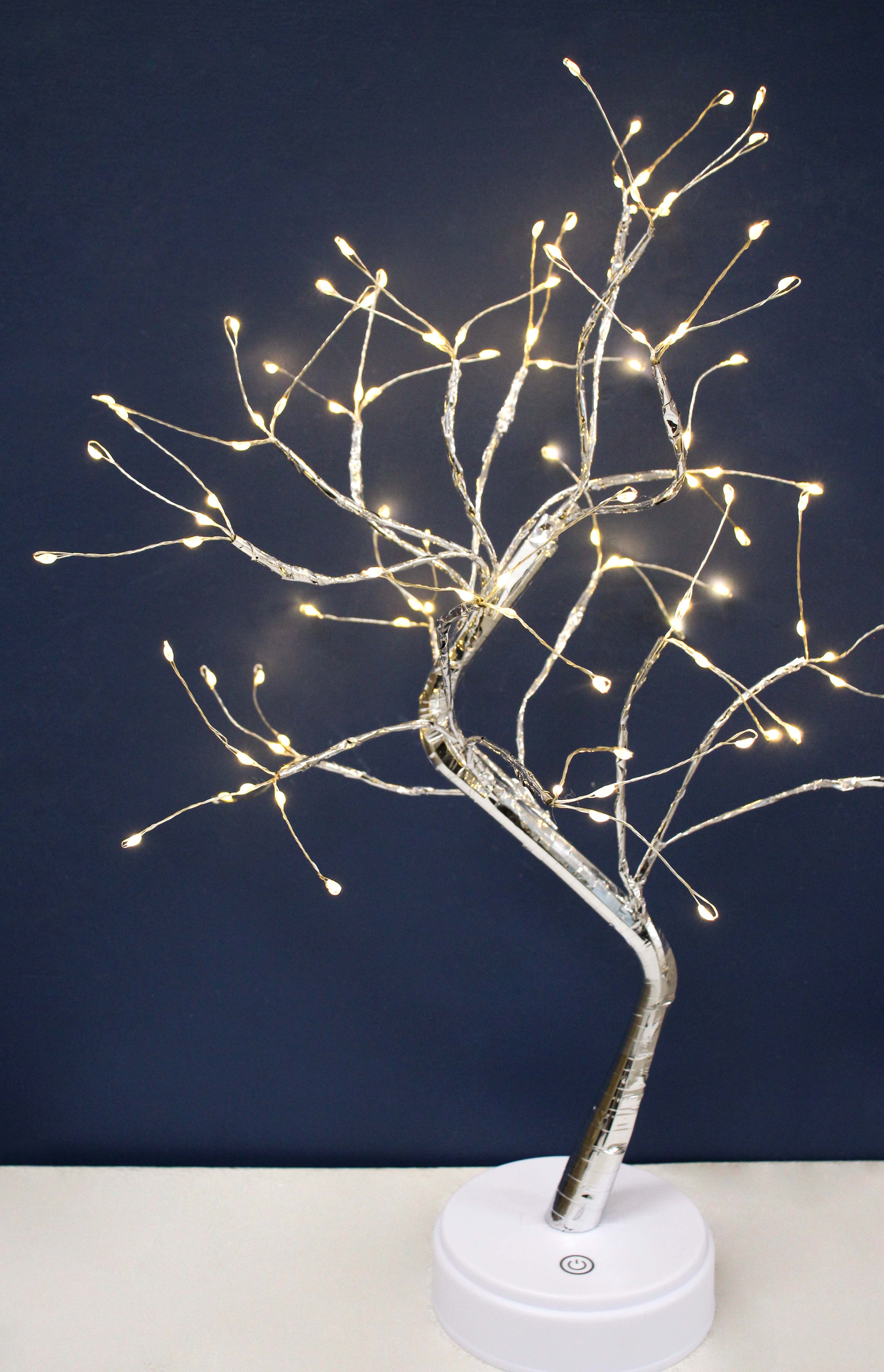 LED Tree Silver