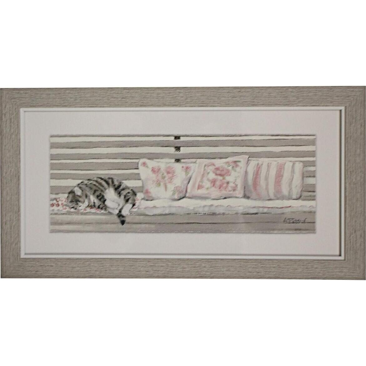 Framed Print 1 Cat Sleeping