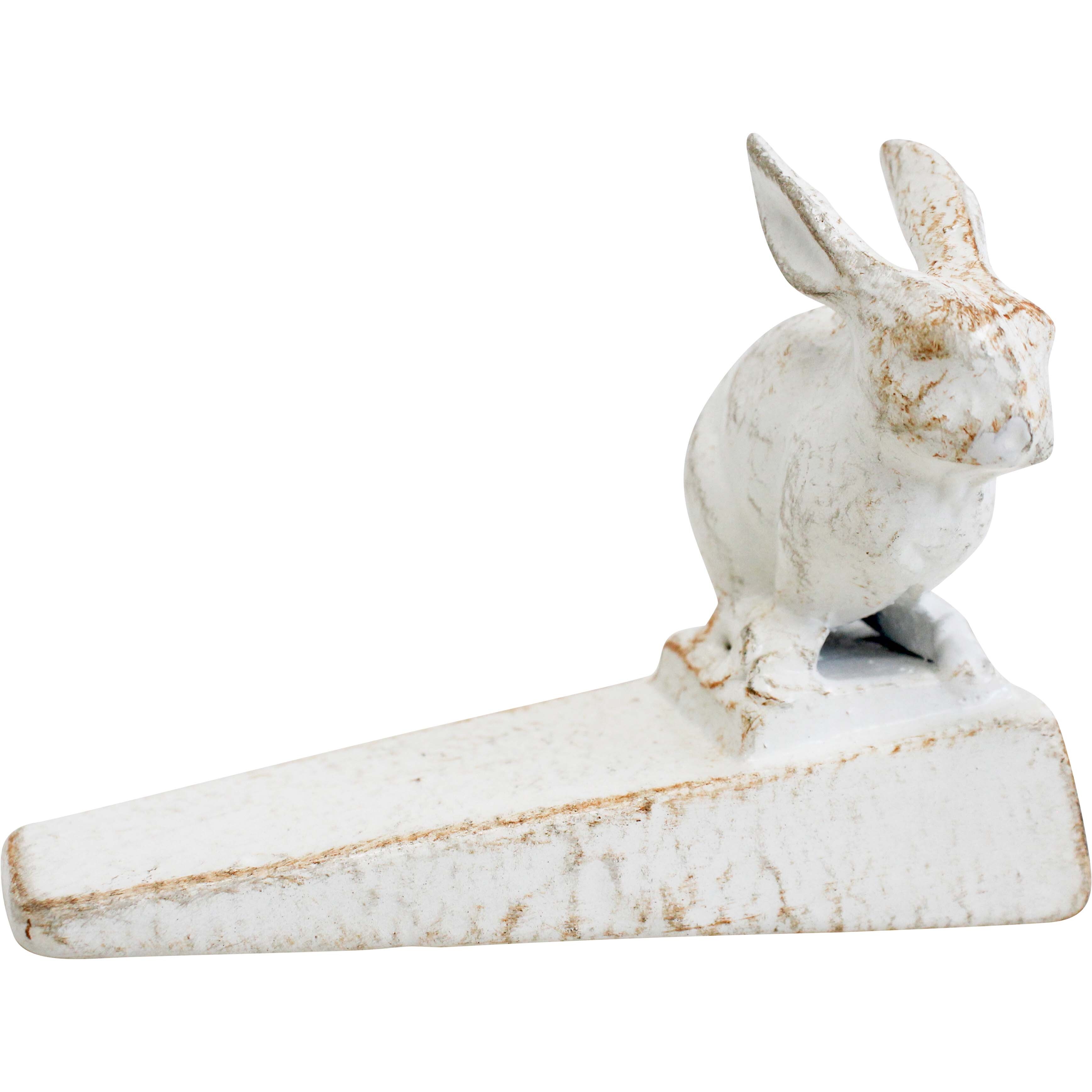 Doorstop White Rabbit